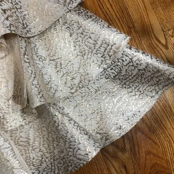 NWT - Blithe - Multi-Layered Gold Dress - Picture 5 of 7